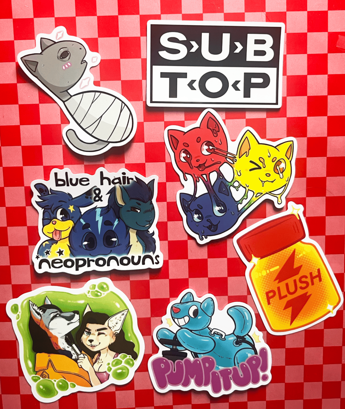 3" Stickers