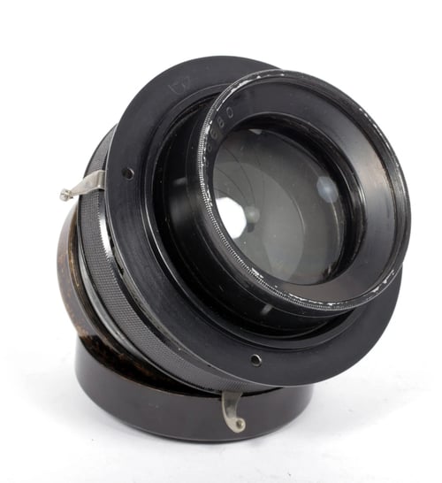 Image of Goerz Dagor 14" [355mm] F7.7 Lens in compound shutter #0516