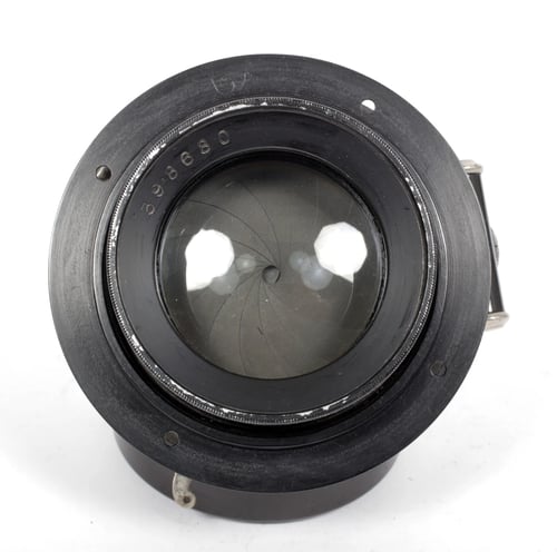 Image of Goerz Dagor 14" [355mm] F7.7 Lens in compound shutter #0516