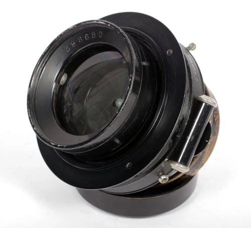 Image of Goerz Dagor 14" [355mm] F7.7 Lens in compound shutter #0516
