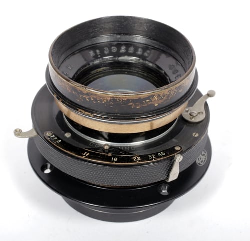 Image of Goerz Dagor 14" [355mm] F7.7 Lens in compound shutter #0516