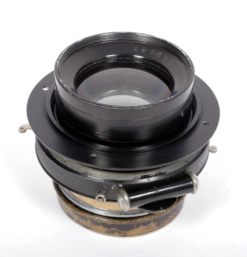 Image of Goerz Dagor 14" [355mm] F7.7 Lens in compound shutter #0516