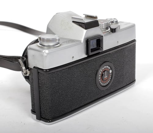 Image of Minolta SRT-101 35mm SLR Film Camera with 55mm F1.7 MC rokkor PF lens #0520
