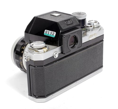 Image of Nikon F Photomic 35mm SLR film camera with Nikkor S 35mm F2.8 lens #0521 