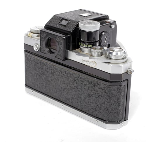 Image of Nikon F Photomic 35mm SLR film camera with Nikkor S 35mm F2.8 lens #0521 