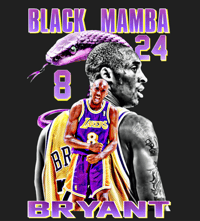 Image 1 of BLACK MAMBA KOBE BRYANT 