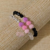Image 3 of Three Heart Bracelet, Heart Bracelet, Dainty Bracelet, Love Bracelet, Friendship Bracelet