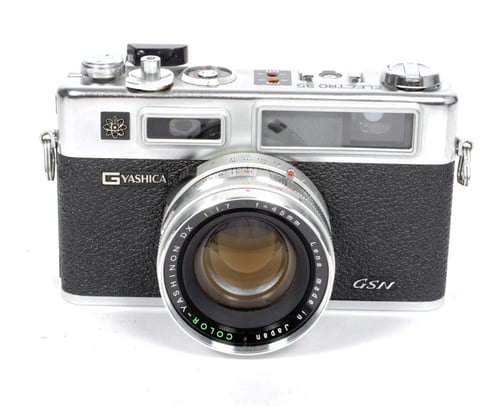 Image of Yashica Electro G 35 35mm Film Camera 45mm F1.7 lens #0533 TESTED + new battery