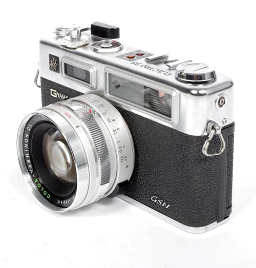 Image of Yashica Electro G 35 35mm Film Camera 45mm F1.7 lens #0533 TESTED + new battery