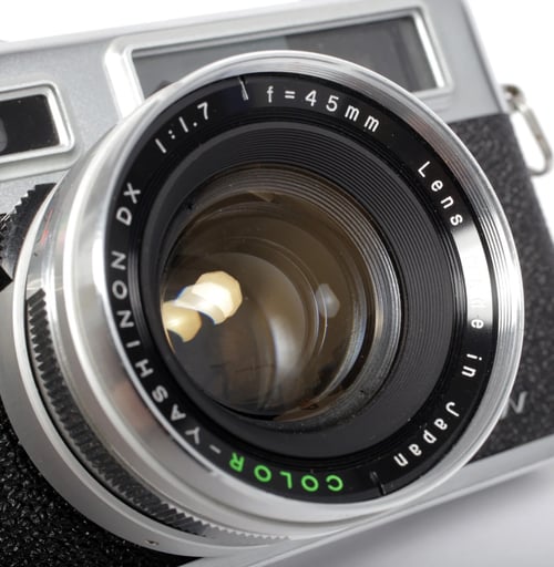 Image of Yashica Electro G 35 35mm Film Camera 45mm F1.7 lens #0533 TESTED + new battery