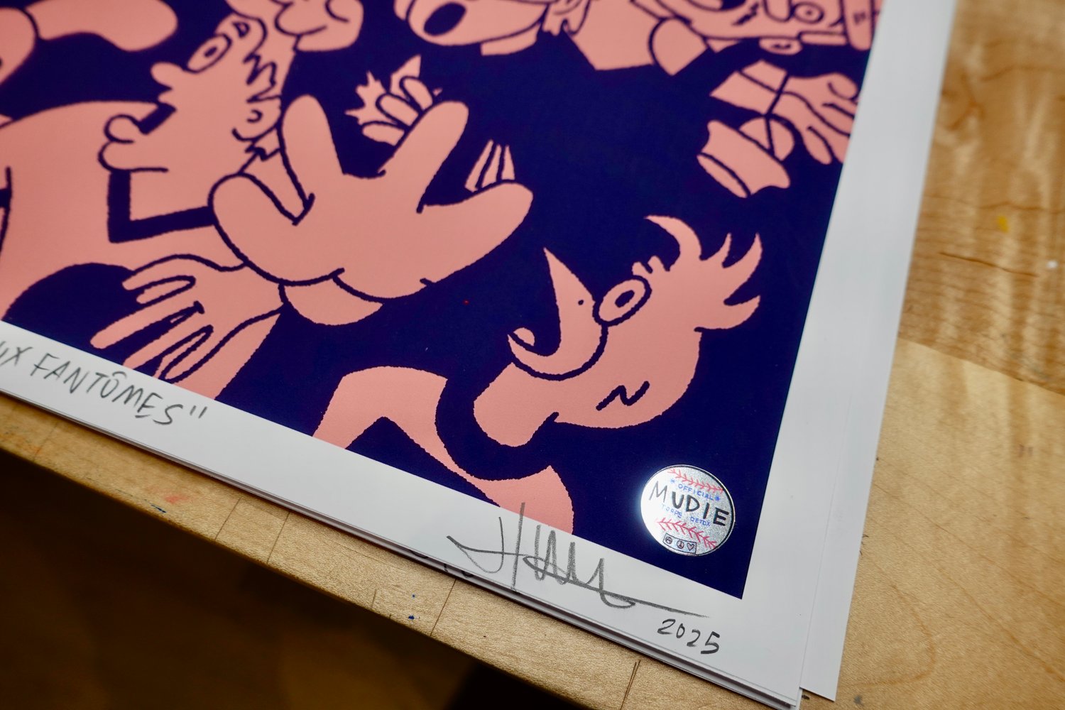 Image of " Il faut croire aux fantômes " ART PRINT ( ( 11,7x16,5 '' ) ( Limité à 4 )