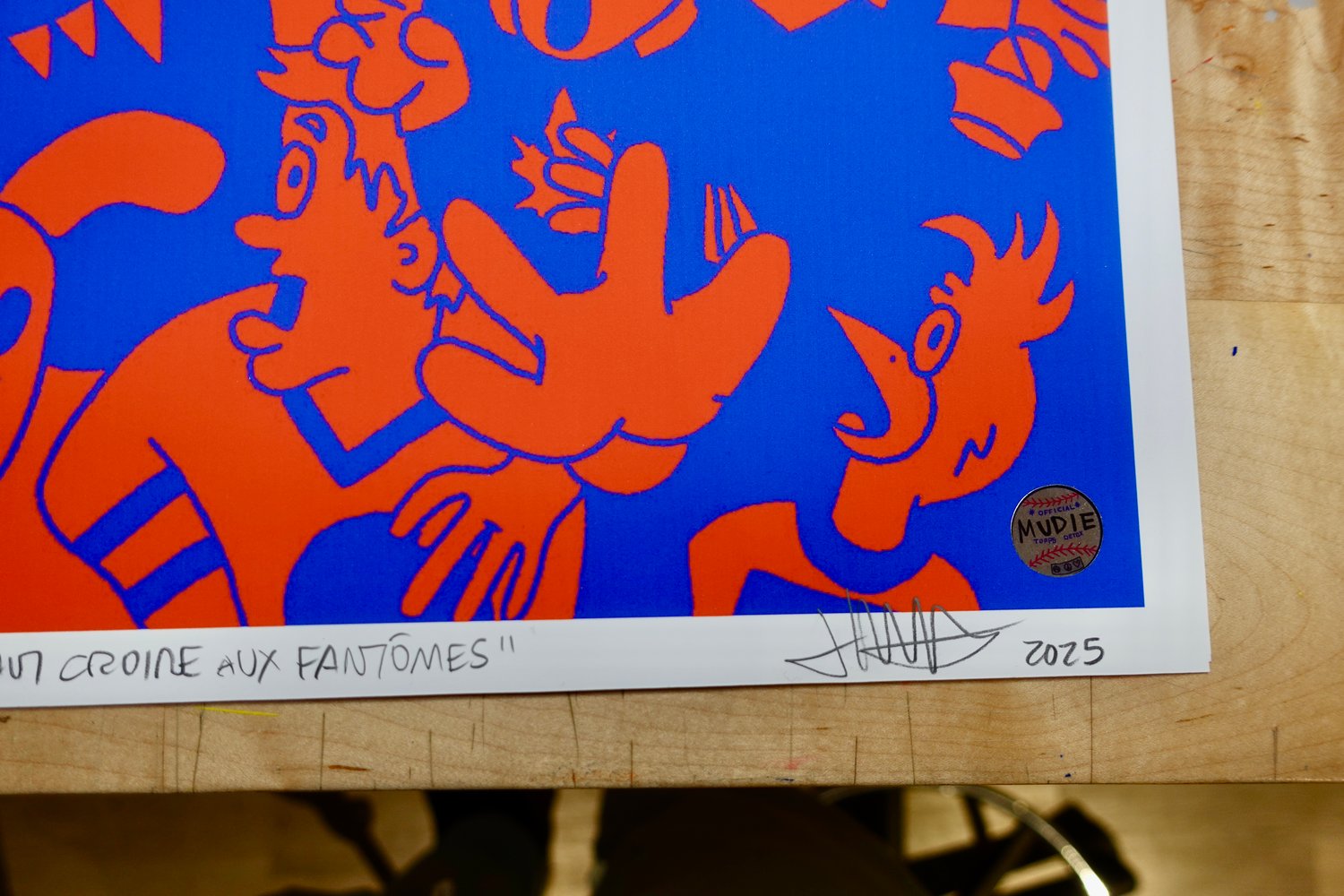 Image of " Il faut croire aux fantômes " ART PRINT ( ( 11,7x16,5 '' ) ( Limité à 4 )