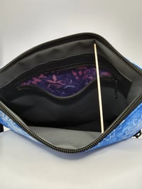 Image 2 of Blue sunflower crossbody