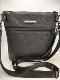 Image 1 of Dragonfly and butterfly black
