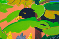 Image 2 of Blackbirds in the Mahonia