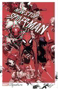 NON-STOP SPIDER-MAN PRINT---with REMARQUES!