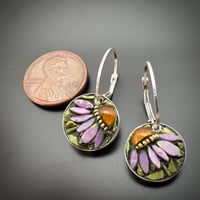 Image 2 of Sweet Coneflower Earrings