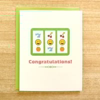 Image 1 of Jackpot Congratulations Card