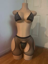 Image 1 of Rhinestone Chap Set