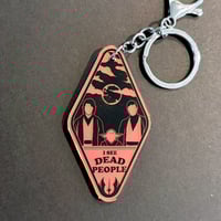 Image 3 of Anakin, Obi wan and Yoda - "I See Dead  People" Holographic  - color changing Keychain