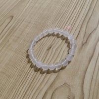 Image 3 of White Moonstone Bracelet, Moonstone Jewelry, Healing Crystal, Beaded Bracelet for Women, Layering Br