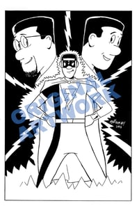 Original Art: Lightning Marval #1 Cover V3