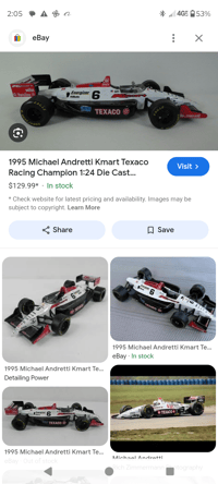 Vintage diecast car