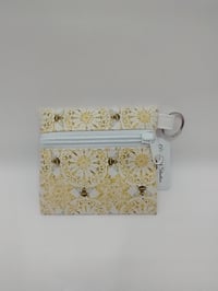 Image 2 of Bees key fob pouch - 4 Variants