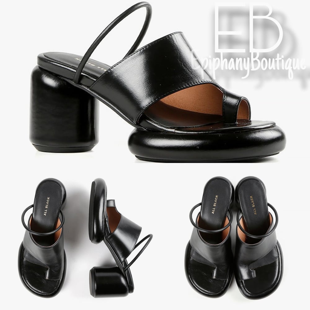 Image of The ALL BLACK MOD Combo Sandal