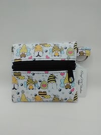 Image 4 of Bees key fob pouch - 4 Variants