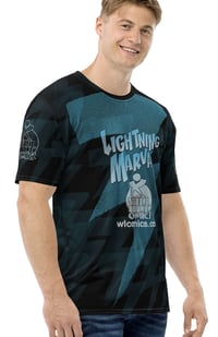 Image 3 of Lightning Marval Logo All-Over Print T-Shirt