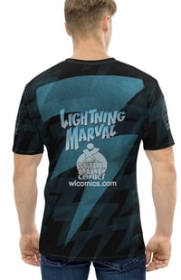 Image 2 of Lightning Marval Logo All-Over Print T-Shirt