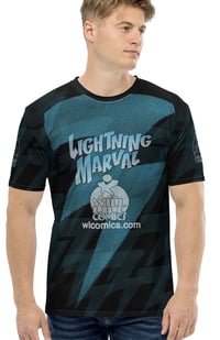 Image 1 of Lightning Marval Logo All-Over Print T-Shirt