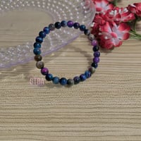 Image 4 of Galaxy Tiger Eye bracelet, Aurora Tiger Eye bracelet, Rainbow Tiger Eye, crystal bracelet