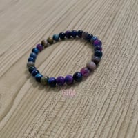 Image 3 of Galaxy Tiger Eye bracelet, Aurora Tiger Eye bracelet, Rainbow Tiger Eye, crystal bracelet