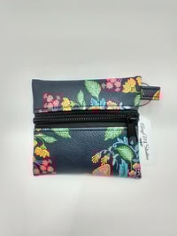 Image 1 of Flowers and butterfly key fob pouches - 4 Variants.