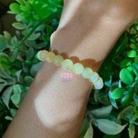 Image 2 of Citrine Bracelet, Citrine Crystal, Natural Stone Stretch Bracelet, Healing Crystal Bracelet