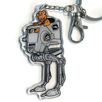 Wocka Walker - Fozzie bear Muppets Chewbacca keychain