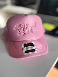 Image 2 of “God’s Girl” Pink Trucker Hat