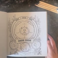 Image 2 of  Chow Chow Coloring Book