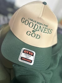 I Have Seen the Goodness of God” Embroidered Trucker Hat