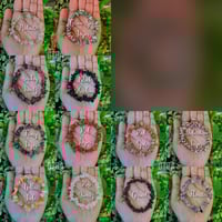 Image 3 of Crystal Chip Bracelets, Crystal Stretchy Chip Bracelet, Chip Gemstone Bracelet, Chip Bracelet