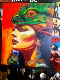 "Annphibian" Painting by Nitrahawk