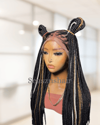Image 1 of Multicolor Box Braids