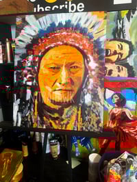 "Sitting Bull" Painting By Nitrahawk