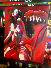"Rolling" 16x20 painting By Nitrahawk