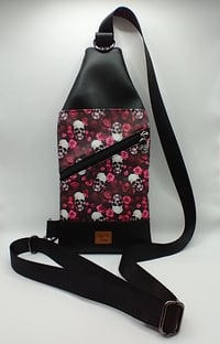 Image 1 of Skull patterned mini slings - 2 Variants 