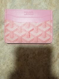 Image 2 of Goyard Card Holder Pink