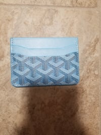 Image 4 of Goyard Card Holder Baby Blue
