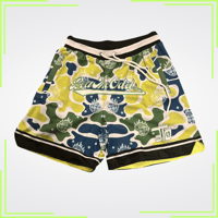 (Neon Camo) CTRL® Court Shorts